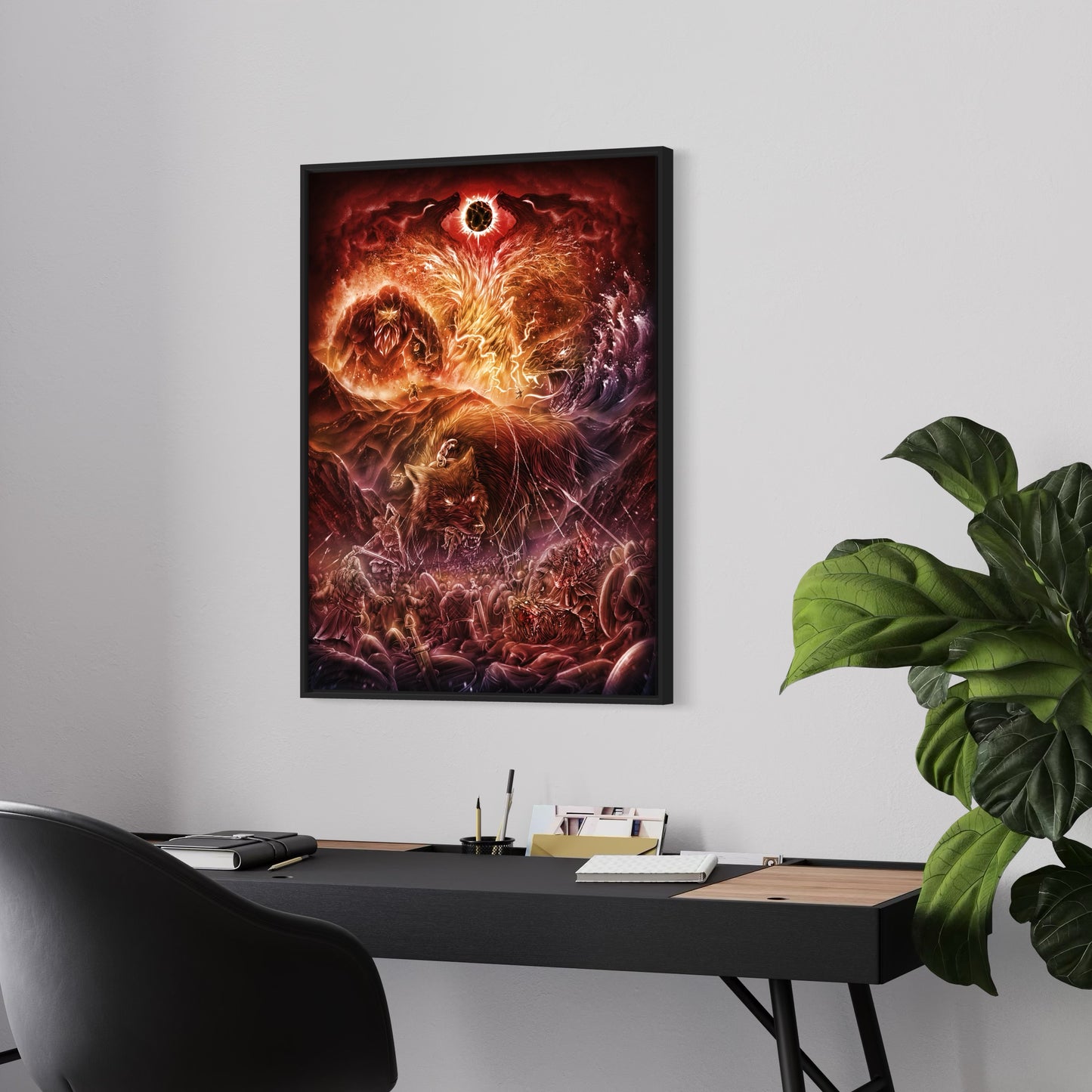 ART • Norse Mythology Canvas Prints