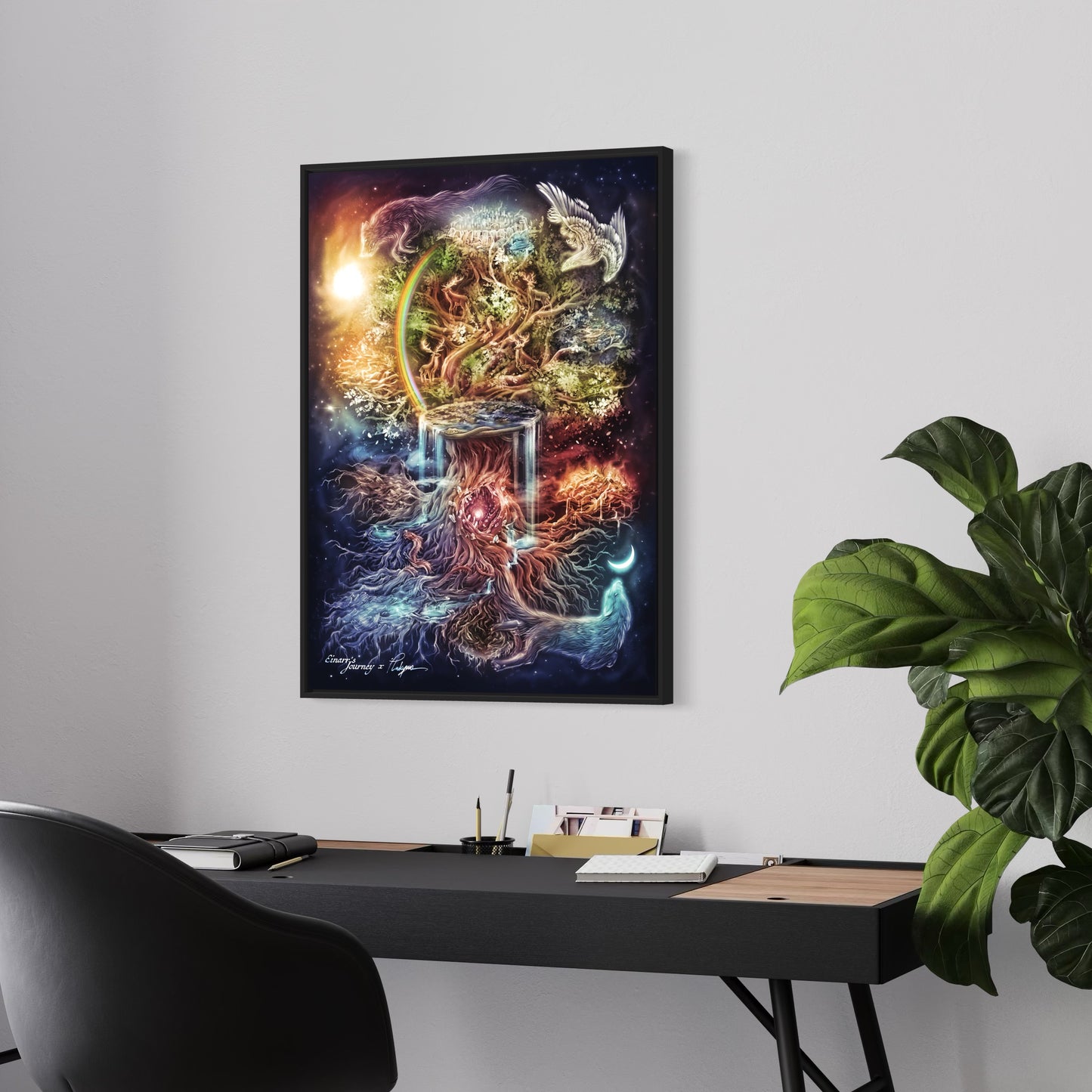 ART • Norse Mythology Canvas Prints