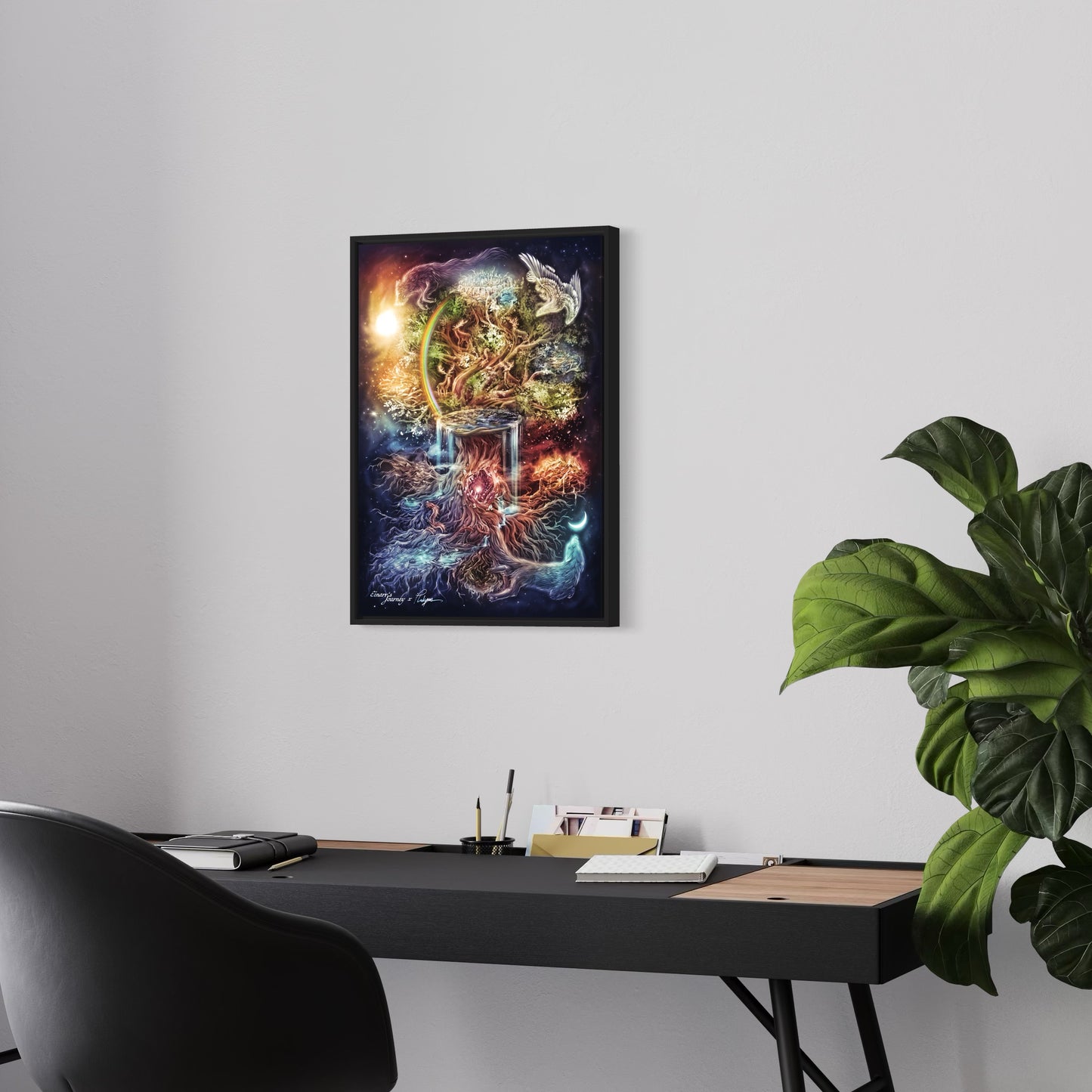 Yggdrasil Canvas Print