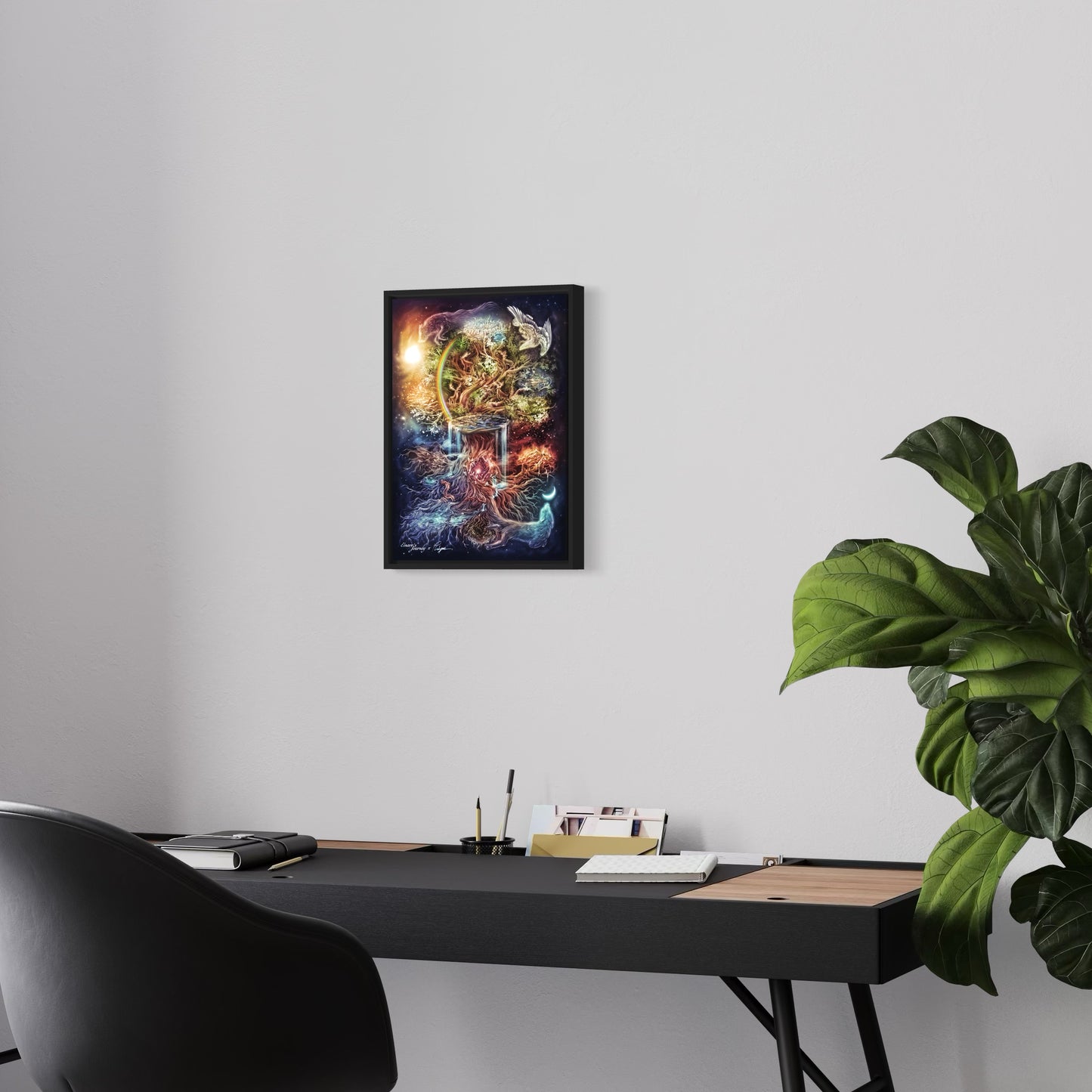 Yggdrasil Canvas Print