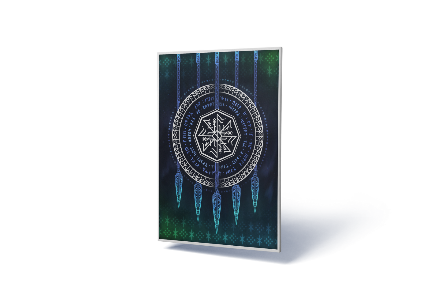 Odin Bindrune | A4 Art Print