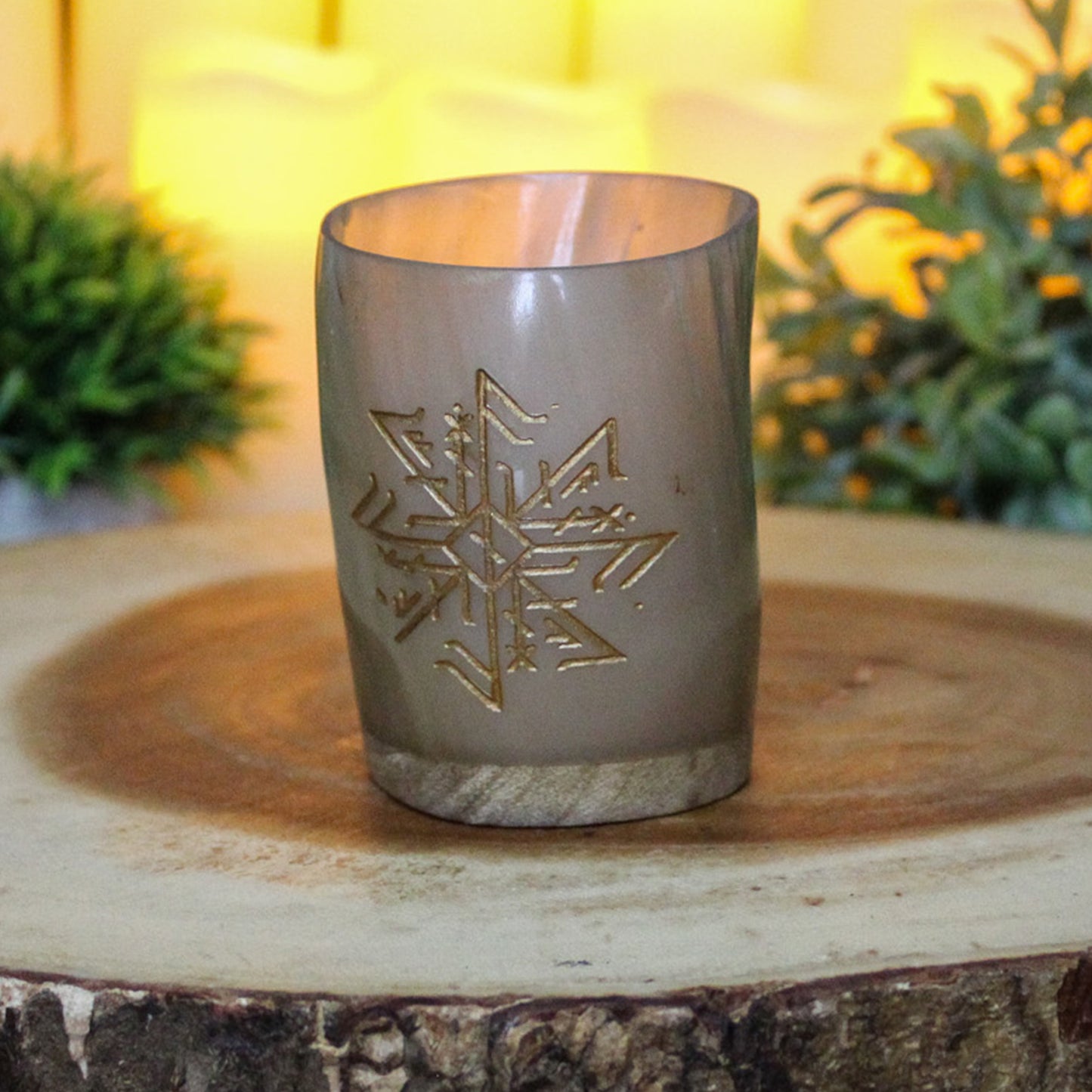 Odin's Sacrifice Horn Shot Glass