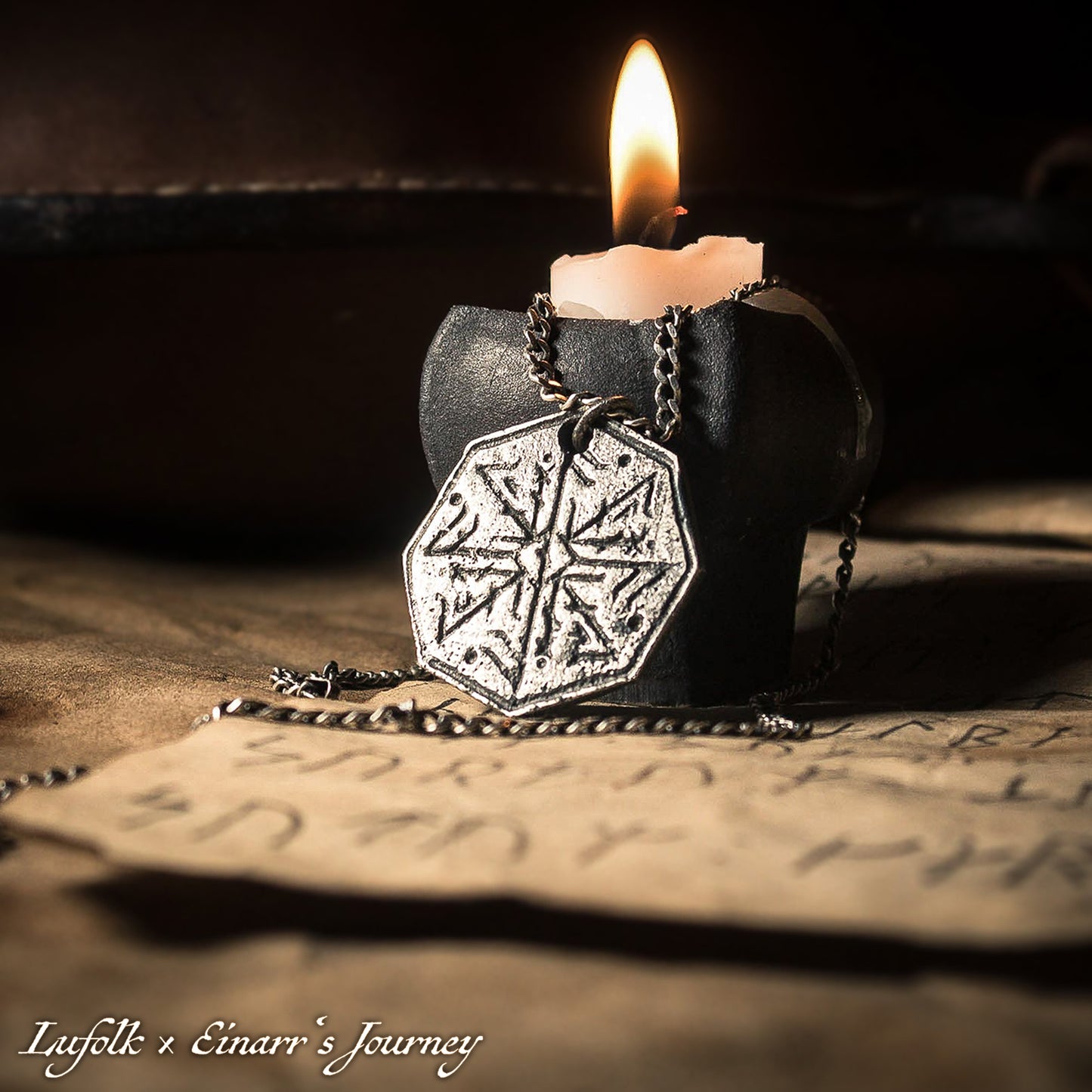 JEWELLERY • Handcrafted Bindrune Pendant • The Sacrifice of Odin