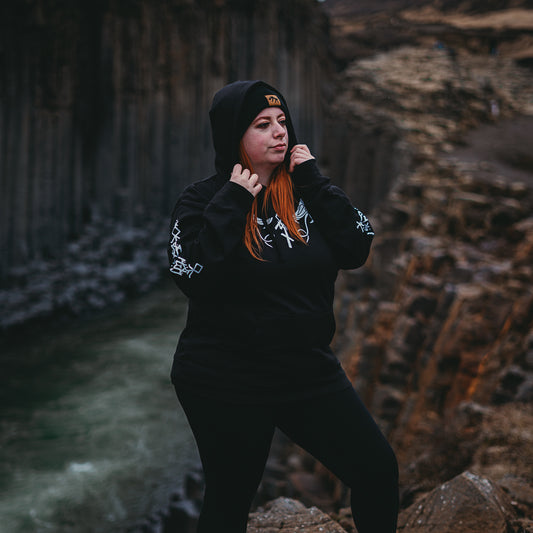 Óðinn Hoodie – The Norse God of Wisdom, War, Death, Magic & Poetry