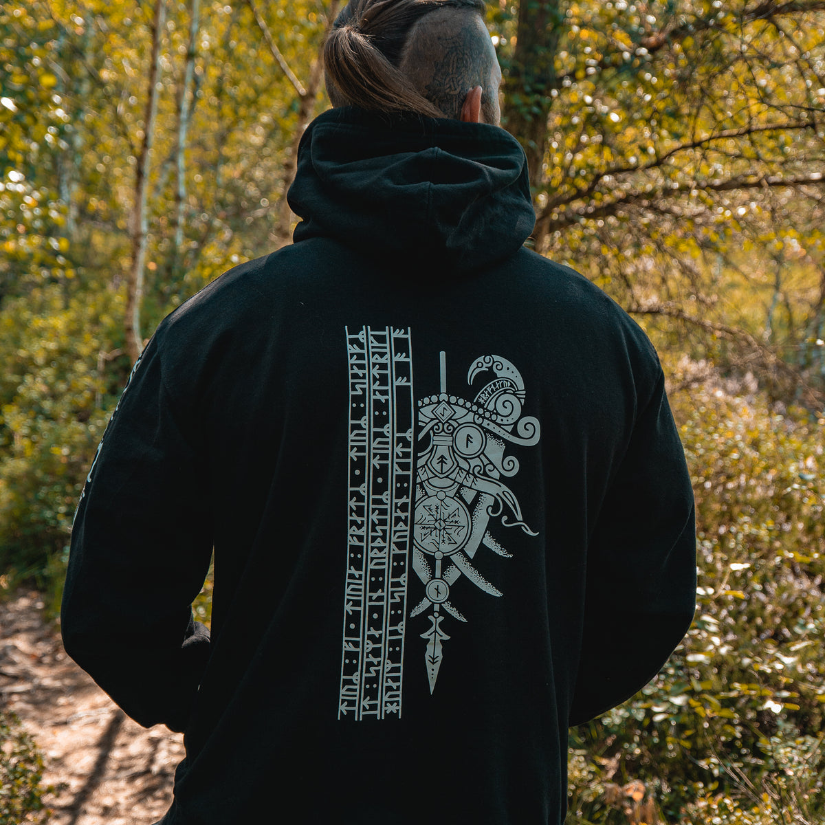 Óðinn Hoodie – The Norse God of Wisdom, War, Death, Magic & Poetry - Einarr's Journey
