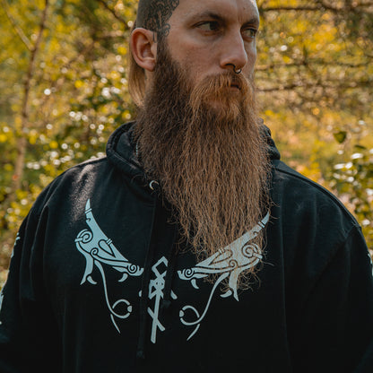 Óðinn Hoodie – The Norse God of Wisdom, War, Death, Magic & Poetry - Einarr's Journey