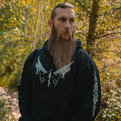 Óðinn Hoodie – The Norse God of Wisdom, War, Death, Magic & Poetry - Einarr's Journey