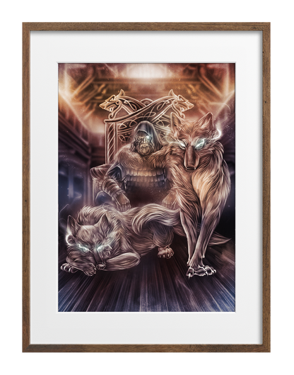 Geri & Freki Art