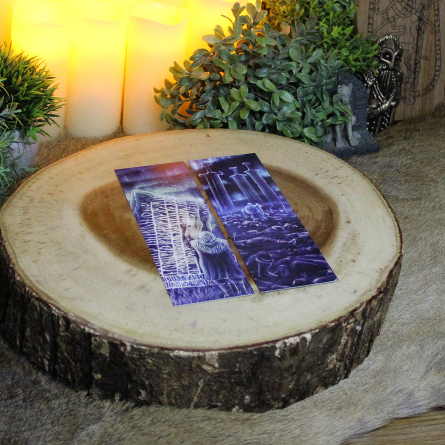 Runestone Double-Sided Bookmark
