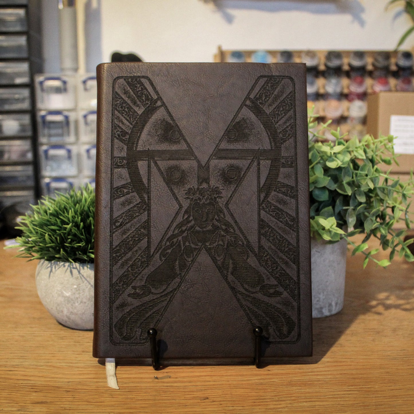Leather Notebook – Dagaz ᛞ