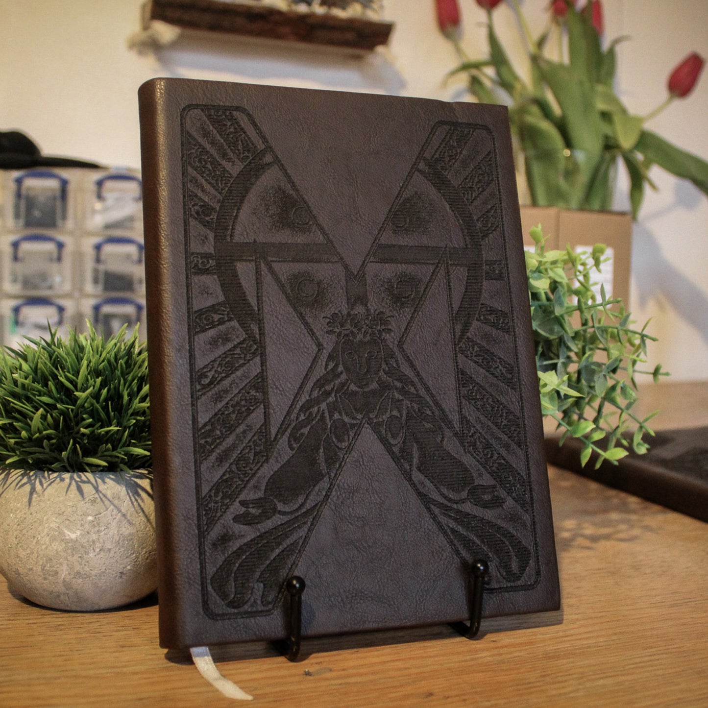 Leather Notebook – Dagaz ᛞ