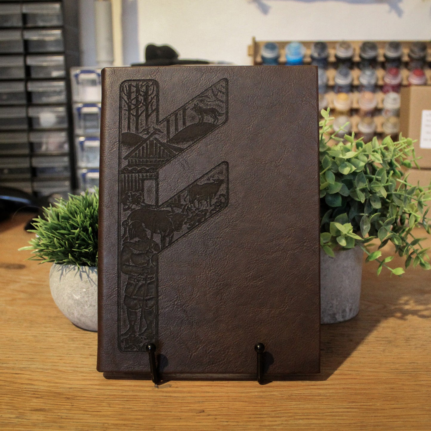Leather Notebook – Fehu ᚠ