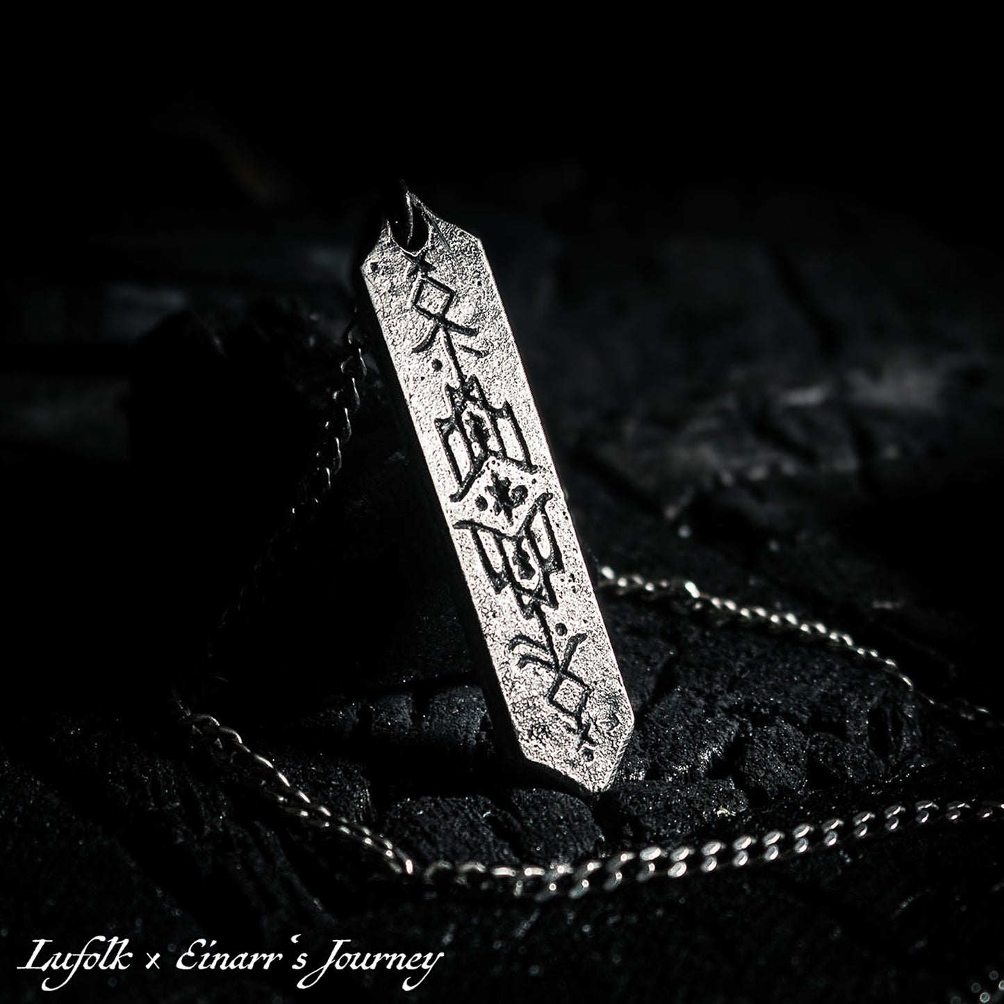 JEWELLERY • Handcrafted Bindrune Pendant • The Wisdom of Hávamál