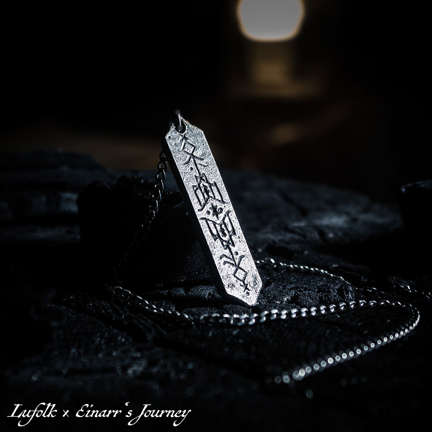 JEWELLERY • Handcrafted Bindrune Pendant • The Wisdom of Hávamál