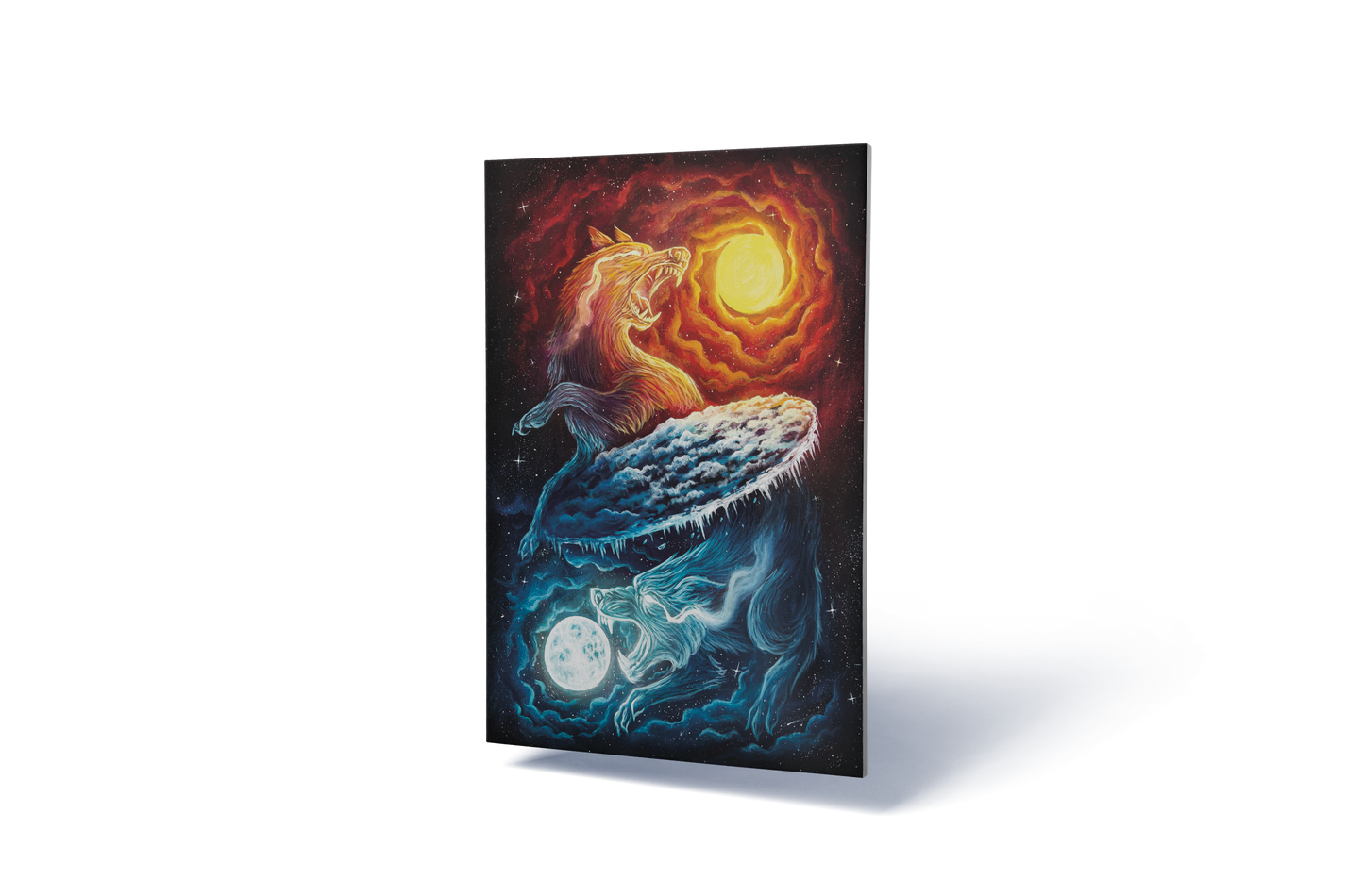 Skoll & Hati | A4 Art Print