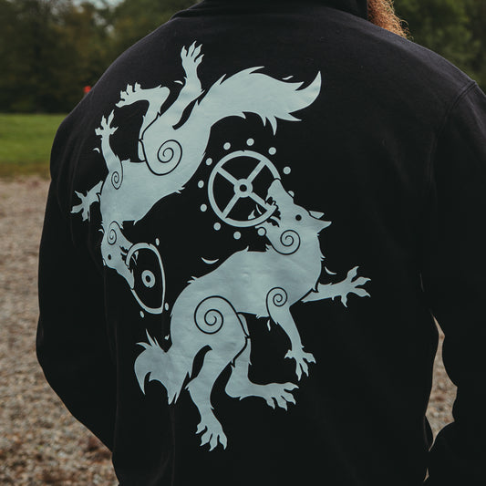 Skoll & Hati Hoodie - Einarr's Journey