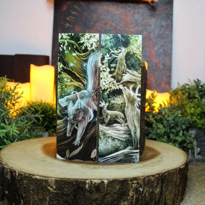 Stags of Yggdrasil Double-Sided Bookmark