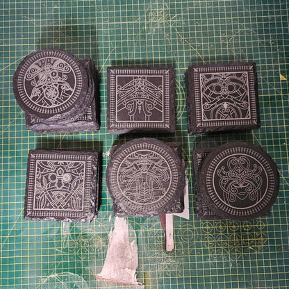 Norse Gods Slate Coasters