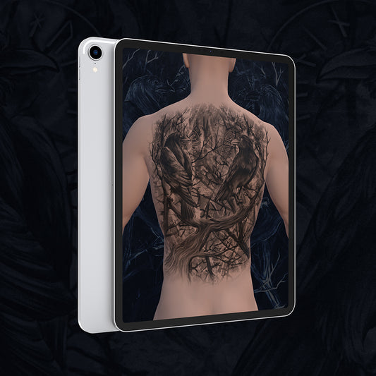 Huginn & Muninn Full Back
