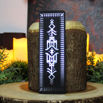 Silver Foil Hávamál Double-Sided Bookmark