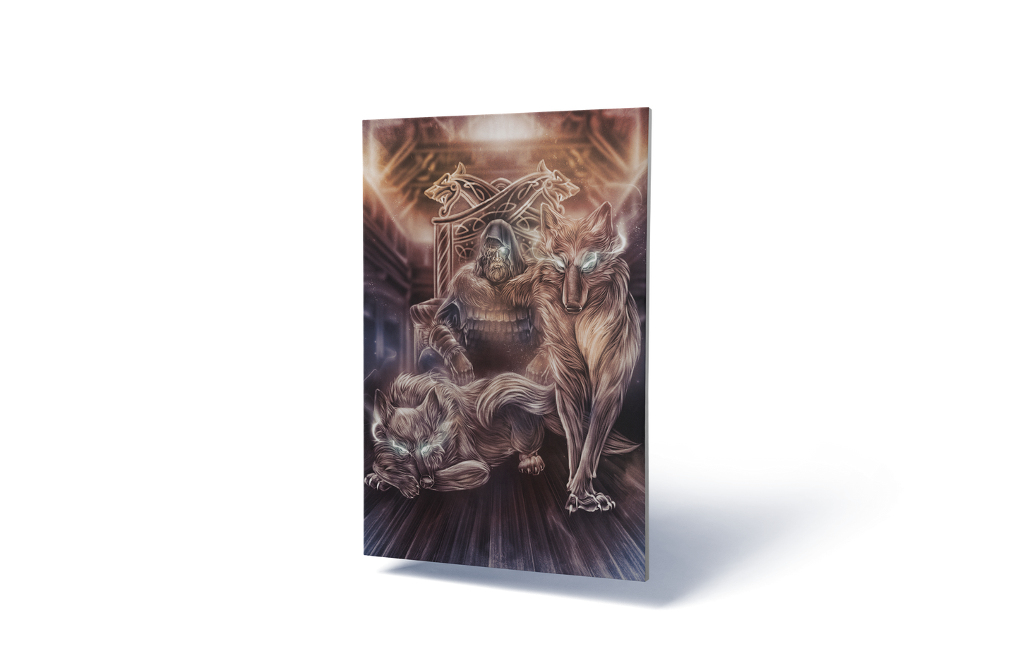 Wolves of Odin | A4 Art Print