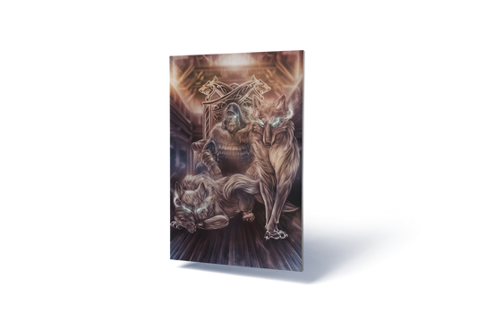 Wolves of Odin | A4 Art Print